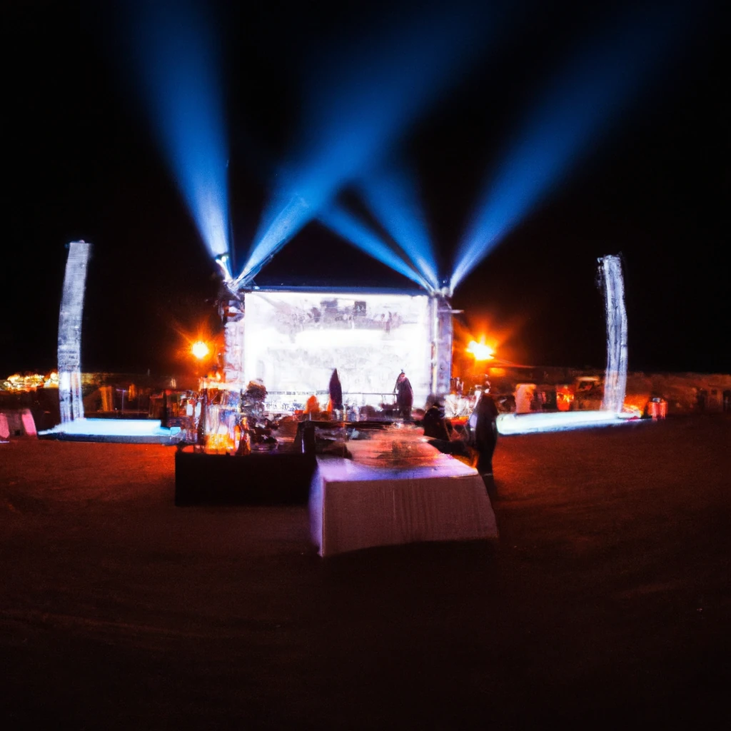 Iluminación decorativa para bodas campestres