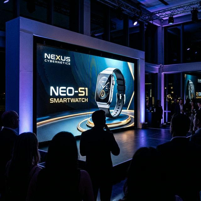 Pantalla LED Pitch 2.9 en lanzamiento de marca