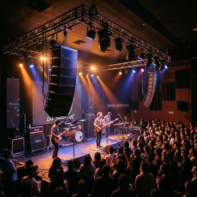 Sistema de sonido Line Array vs convencional para eventos